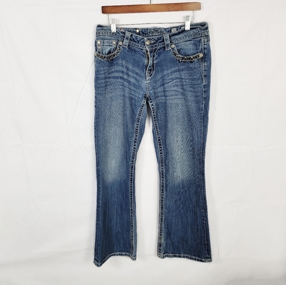 Miss Me size 30 Relaxed Bootcut Jeans - Picture 1 of 7